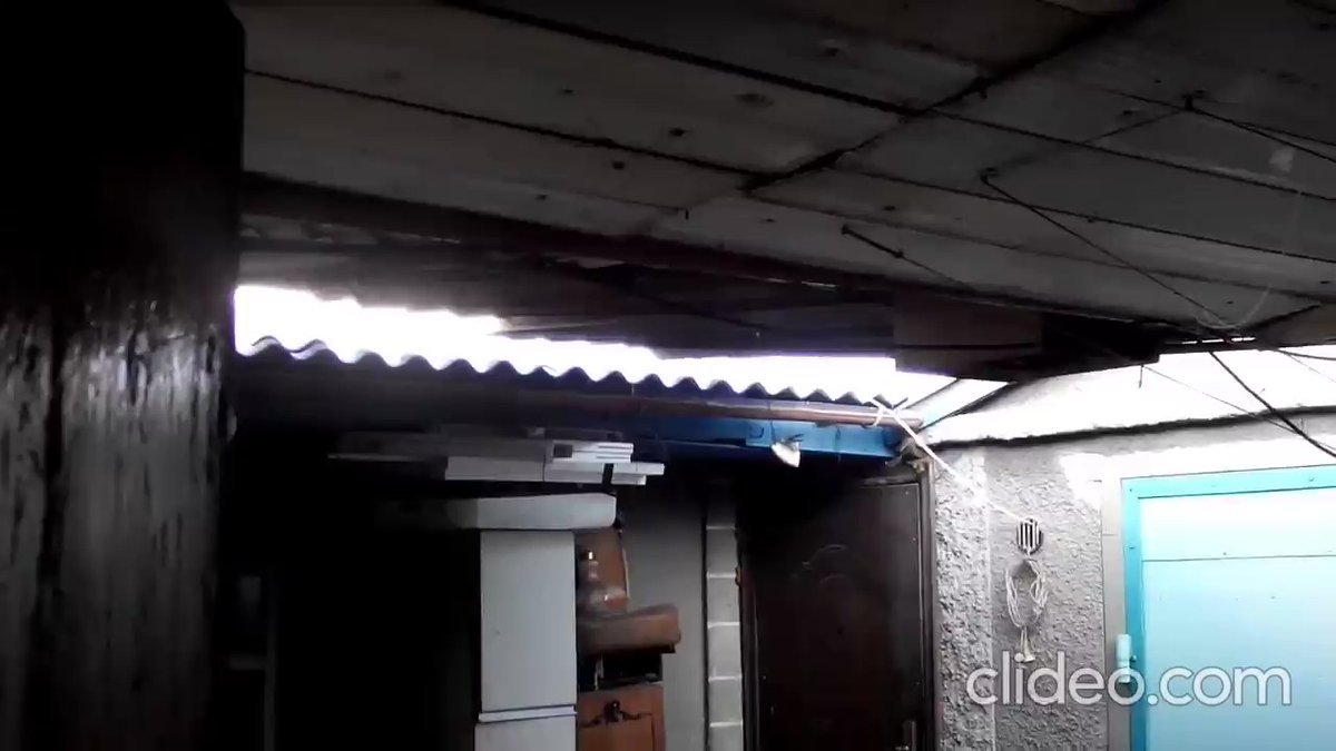 Outgoing shelling from Trudovski district in Donetsk today