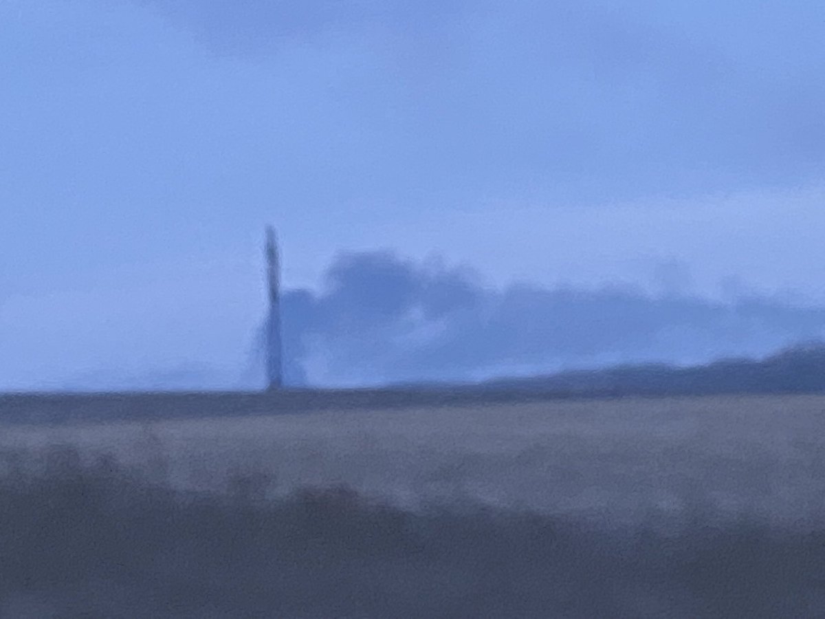 Looks like air strike near Bakhmut