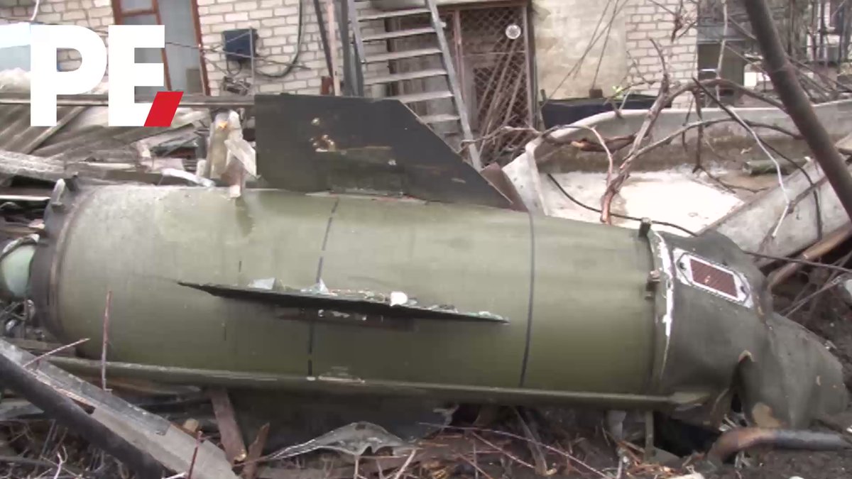 Tochka U buster landed in Amrosiivka today