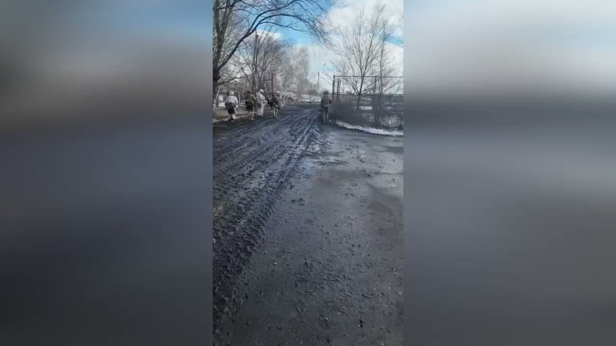 Колонна русской армии попала в засаду в Луганской области
