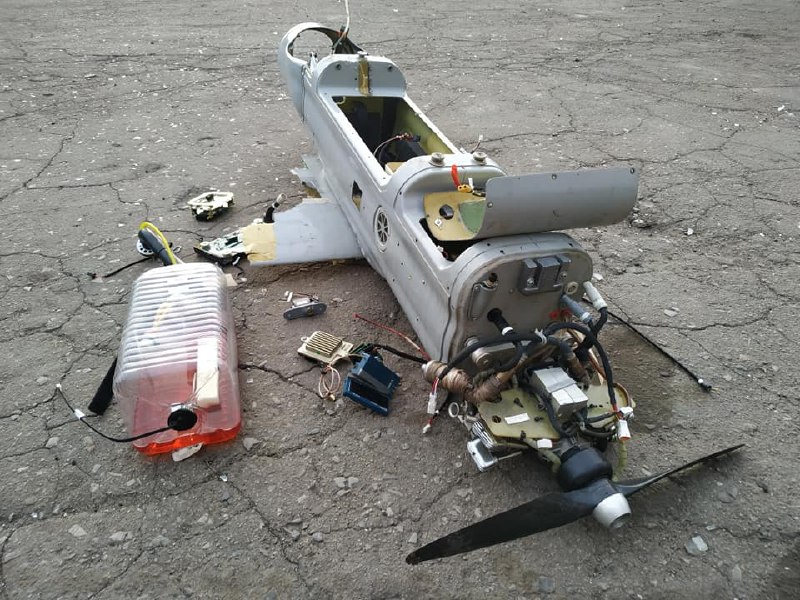 Сегодня в Луганской области украинские военные сбили БПЛА Орлан-30.