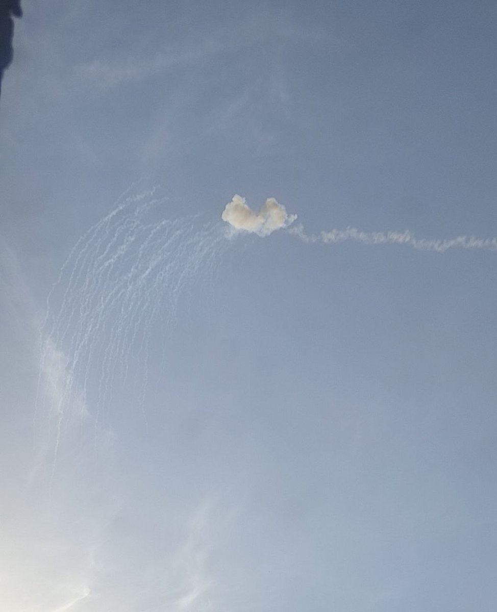 Missile launch from Khartsyzk