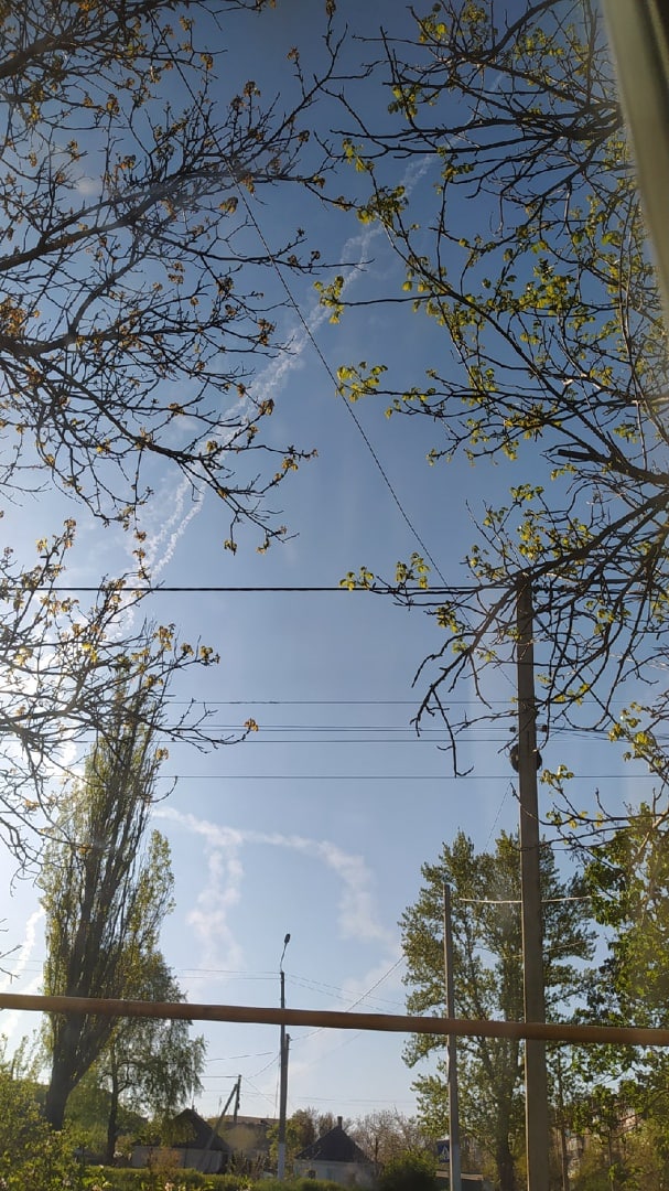 Missile launches over Kirovske