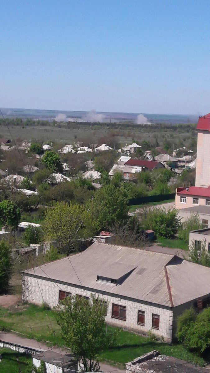 Yasinuvata yakınlarında çatışmalar