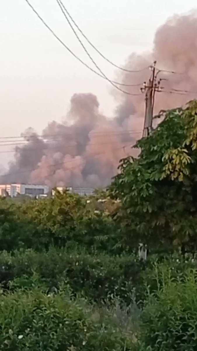 Video: İşgal altındaki Luhansk bölgesindeki Khrustalnyi'deki mühimmat deposunda bugün patlama