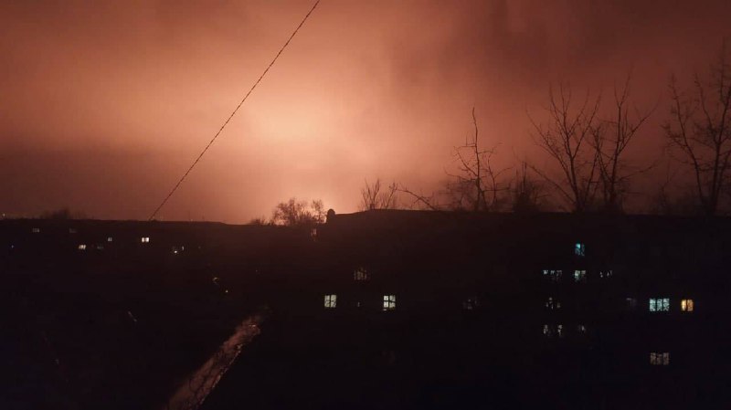 Произошел взрыв на газопроводе в Великой Вергунке