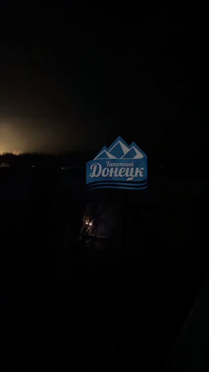 Donetsk'in Petrovsky semtinde patlamalar bildirildi