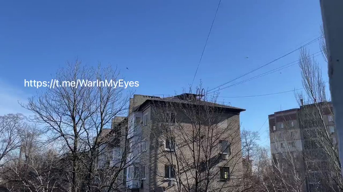 В Донецке активизировалась ПВО